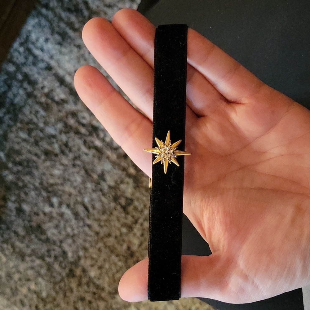 Velvet choker